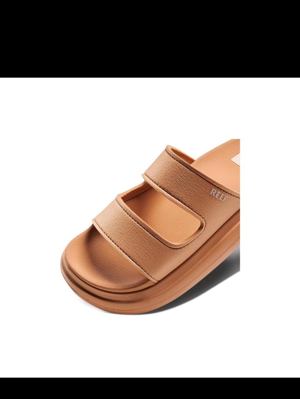 Reef Cushion Bondi 2 Bar Womens Platform Sandals Natural Lightweight EVA - Picture 2 of 9